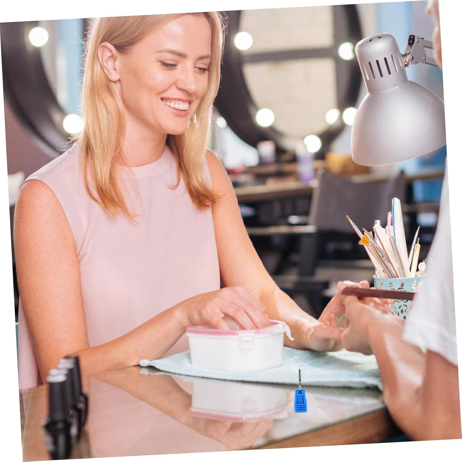 BELLIFFY Nail Drill Bit for Women Tungsten Carbide Grinding for Manicure Compact Lightweight Design Compatible Various Nail Care Tools For image number 3