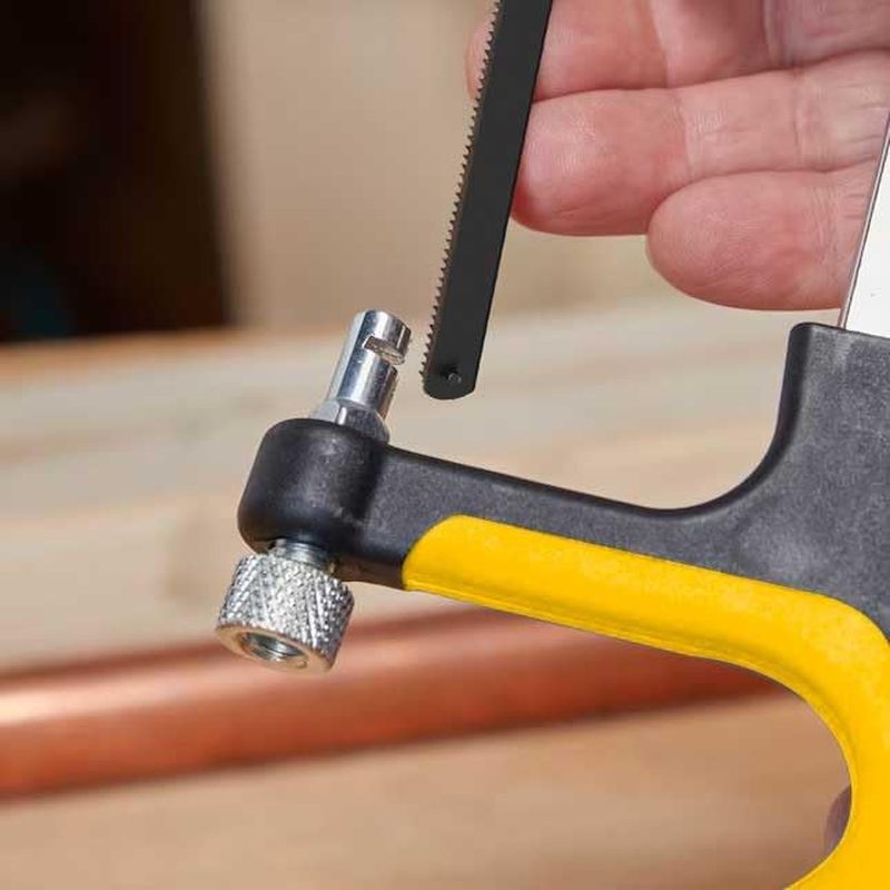 150Mm/6Inch Pro Bi-Metal HSS Mini Hacksaw Replacement Blades, Fine Finish Cut Hacksaw Blade Set 24 TPI - 10Pc. image number 2