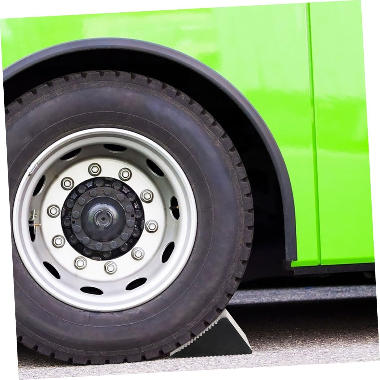 TIDTALEO 2Pcs Garage Vehicle Floor Stopper Multipurpose Wheel Chocks Handle for Cars image number 3