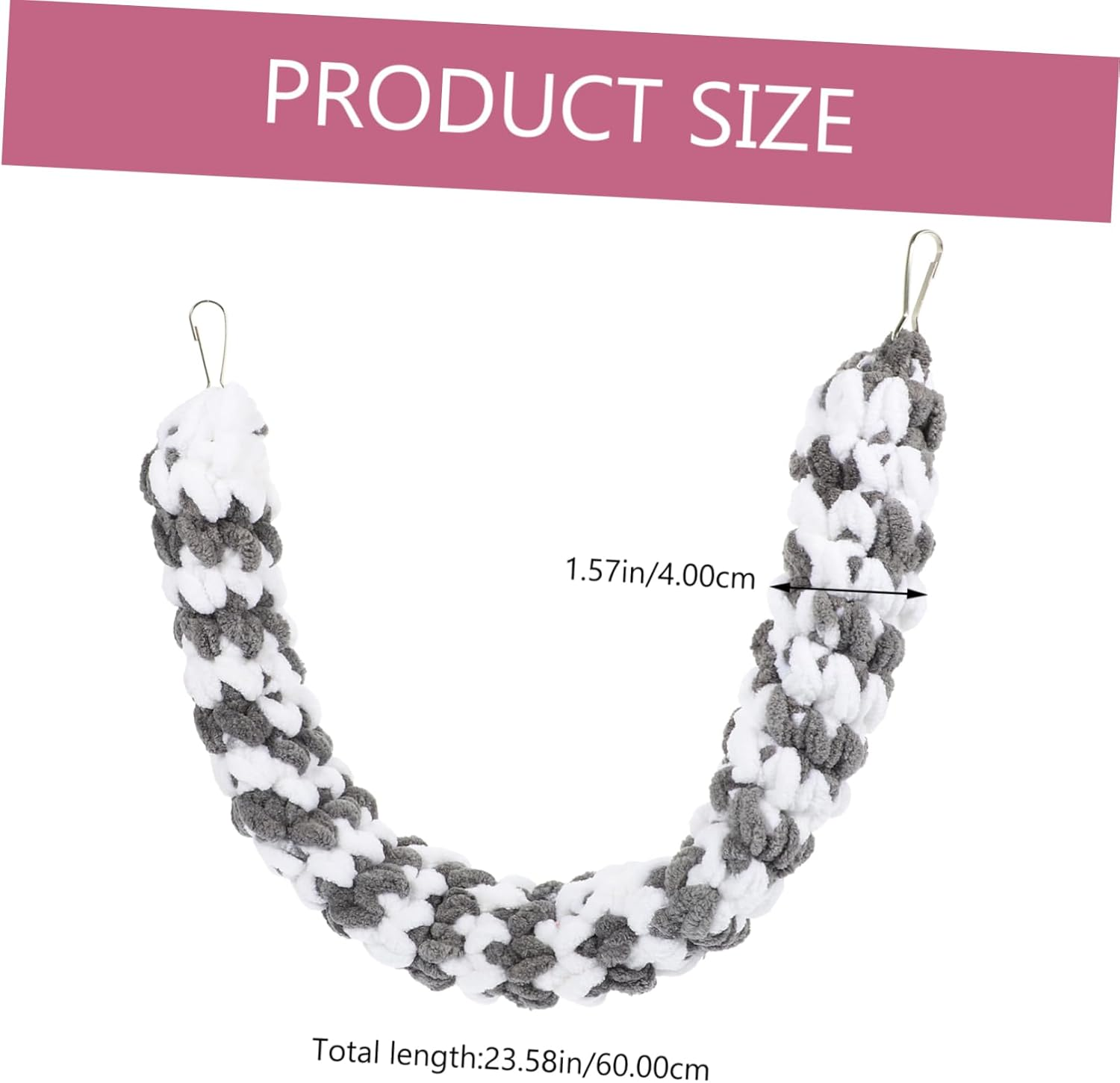 3Pcs Hanging Guinea Pig Toy Chinchilla Toy Household Hamster Rat Supply Climbing Rat image number 4