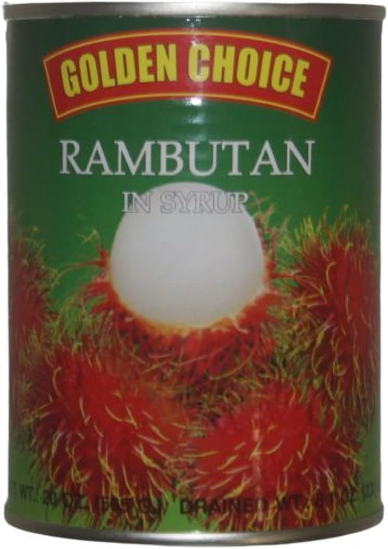 Golden Choice Rambutan in Syrup | Canned Fruit for Healthy Snacks | 565 G image number 2