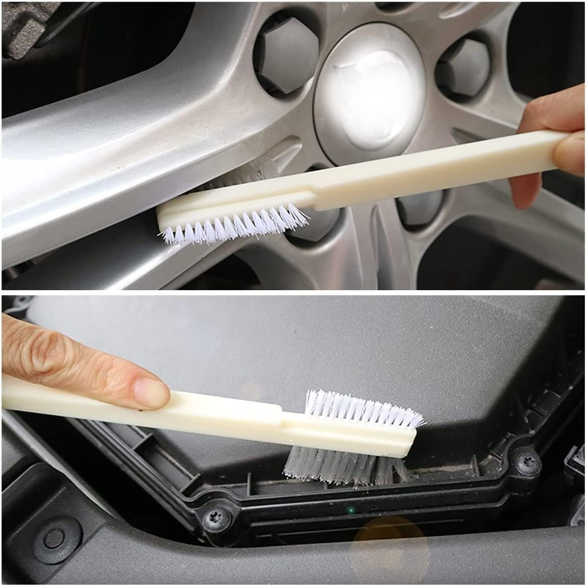 1 PC Chenille Microfiber Premium Scratch-Free Wash Mitt & 1 PC Chamois Cloth Ultimate Towel for Fast Drying of Your Car or Truck Scratch and Lint Free Shine image number 3