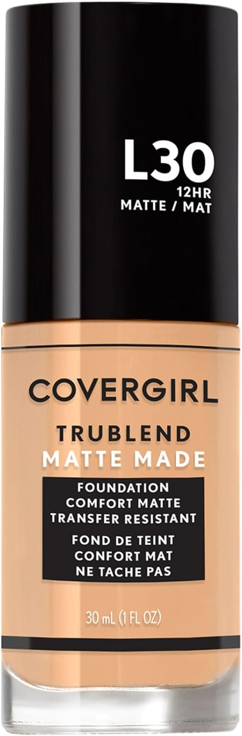 Covergirl Trublend Matte Made Foundation 30 Ml, L40 Classic Ivory