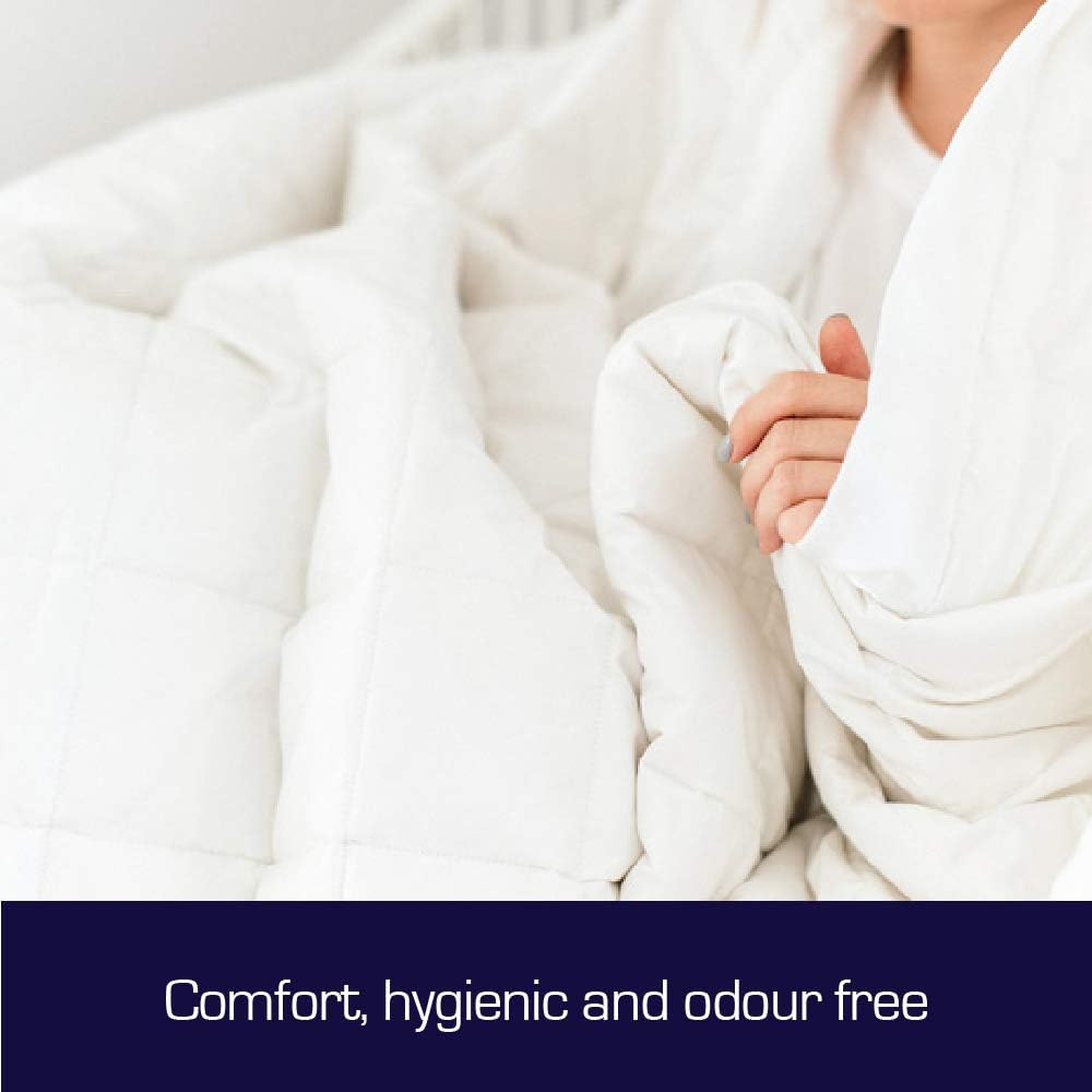 800GSM Ultra Warm Winter Microfibre Quilt/Doona/Duvet (Single.) image number 4