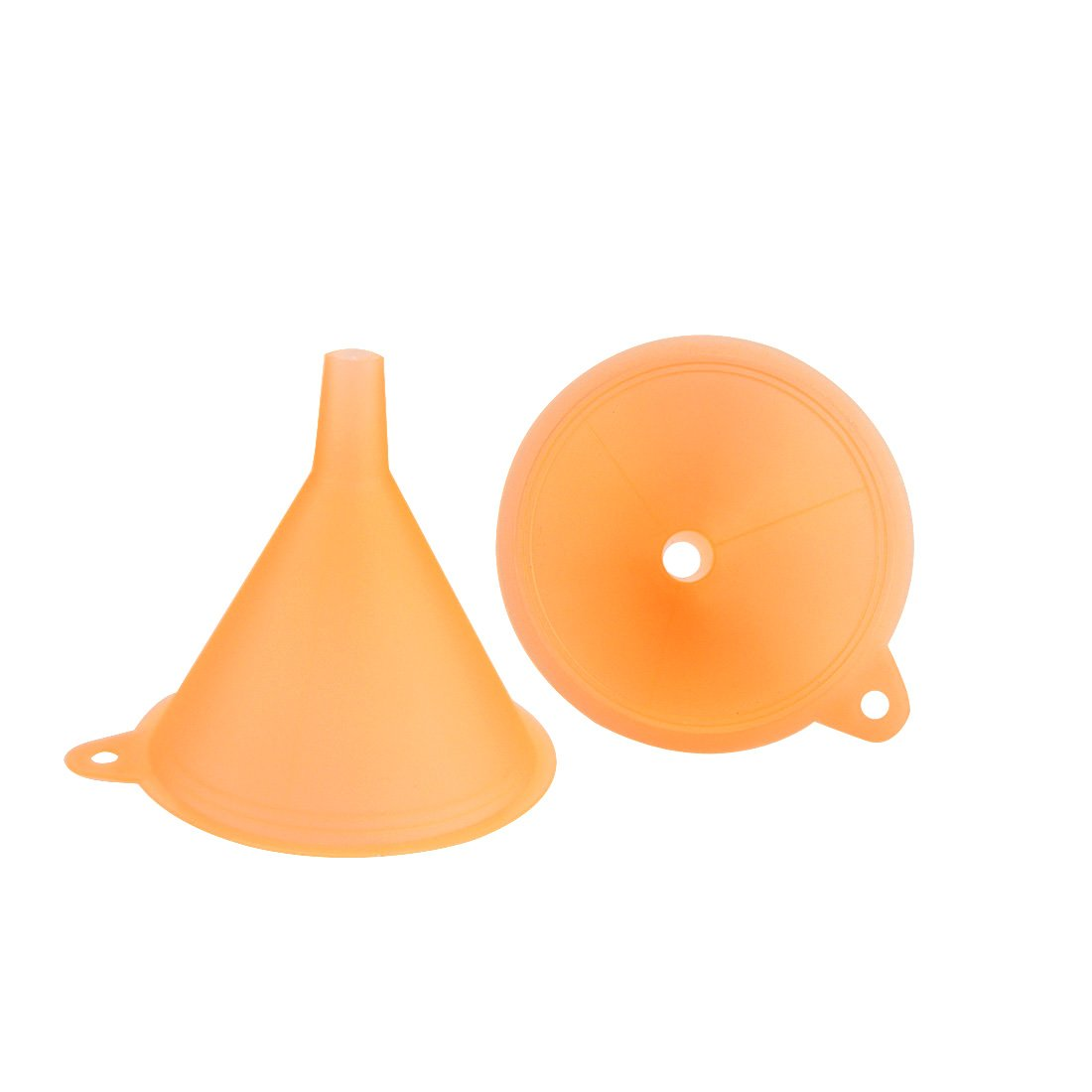 Mirenlife 5 Sizes Candy Colors Plastic Funnel Set for General Purpose, Lab Car Kitchen Home Tools, Liquids Dry Goods image number 4