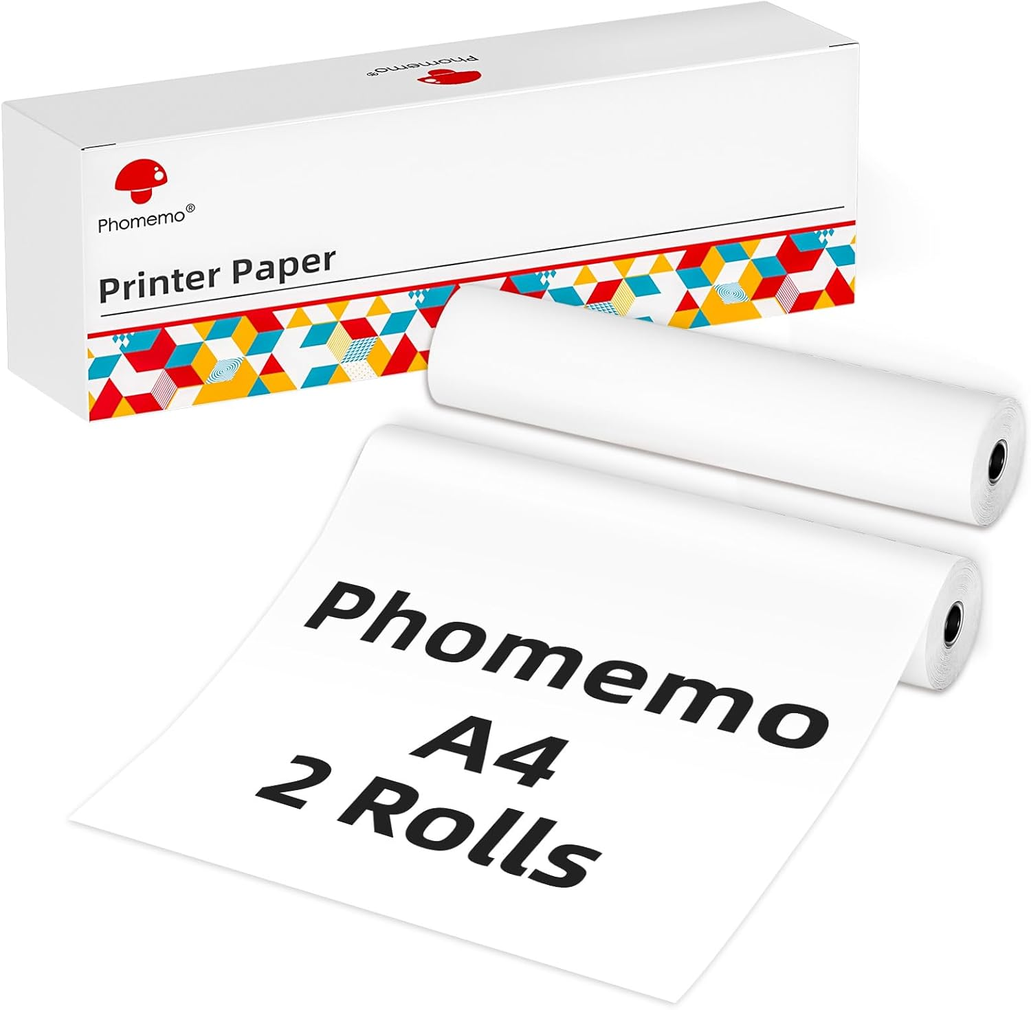 Phomemo M832 Thermal Paper 2 Rolls, A4 Thermal Printer Paper, Multipurpose Thermal Paper Compatible with M832 M835 M834 M833 and Other Letter Portable Printer image number 5
