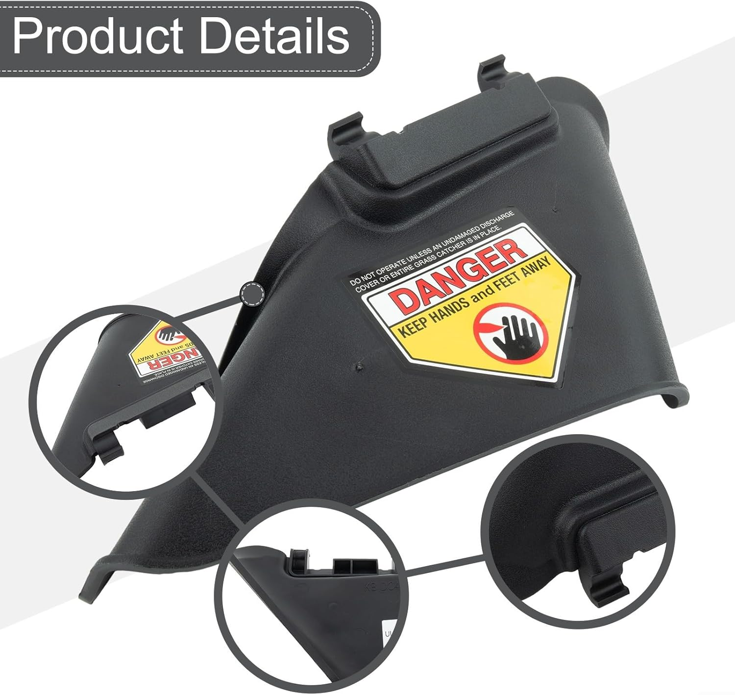 Gbtdoface Side Discharge Chute for Cr- Aftsman, Mower Replacement Parts for 731-07486 Walk-Behind Mower, 2B6GKST719VH588ZHG1A3