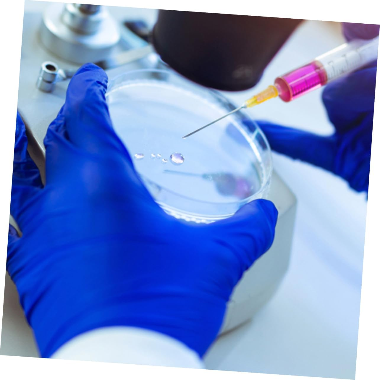 STOBOK 10 Pack Polycarbonate Autoclavable Lab Petri Dishes Culture Plates Agar Tissue Culture Dish for Science Experiments