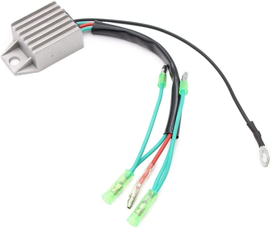 Premium Motorcycle Parts for Yamaha 6C MHS/L 6D EMS/L 8C MHS 9.9F MHS 13.5A MHS/L 15F WCS/L 20D EMS/L 25 S/L 6J8-81960-00 Voltage Regulator Rectifier Accessories image number 4