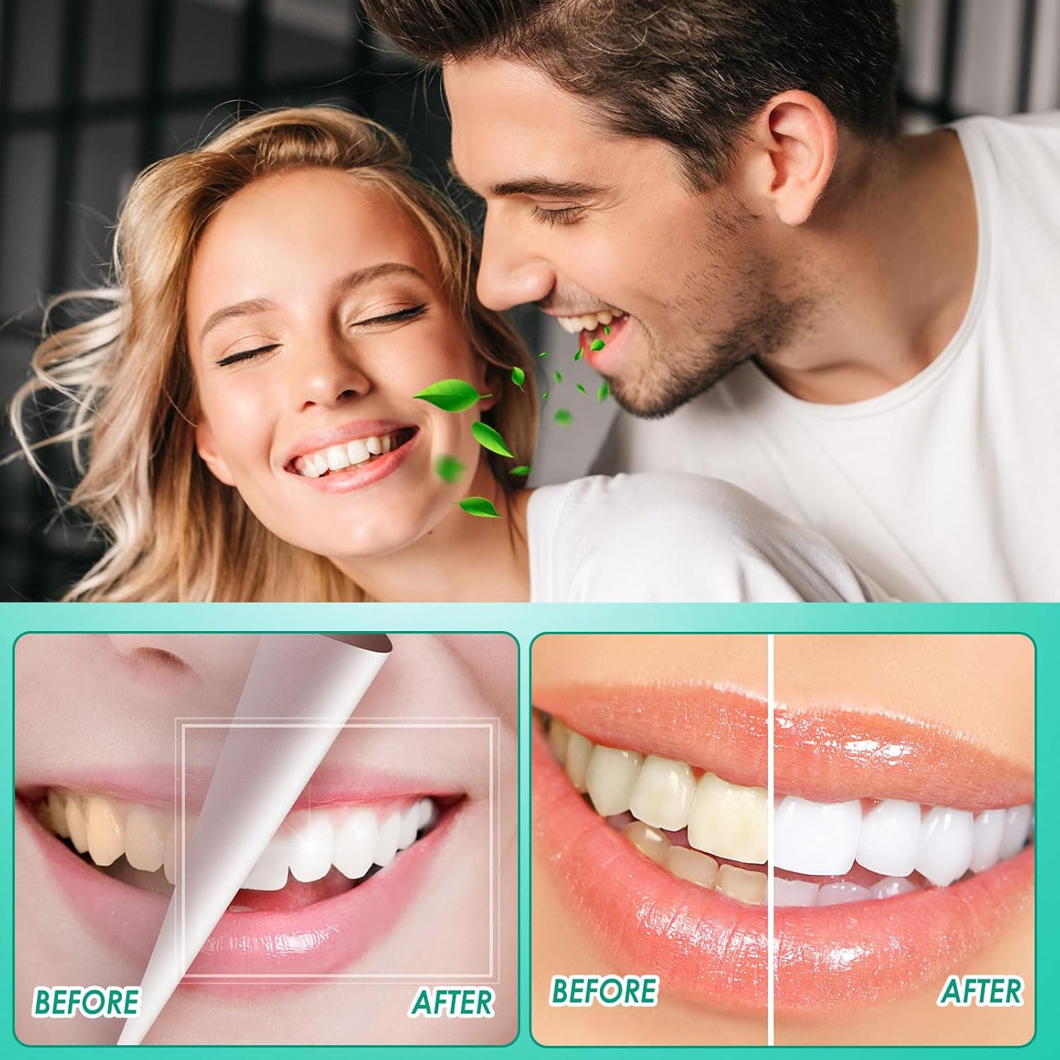 Oil Pulling 8 Fl.Oz,Mint Oil Pulling Mouthwash with Tongue Scraper, Natural Pulling Oil with Coconut & Peppermint Oil-Supports Healthy Gums & Fresh Breath image number 2