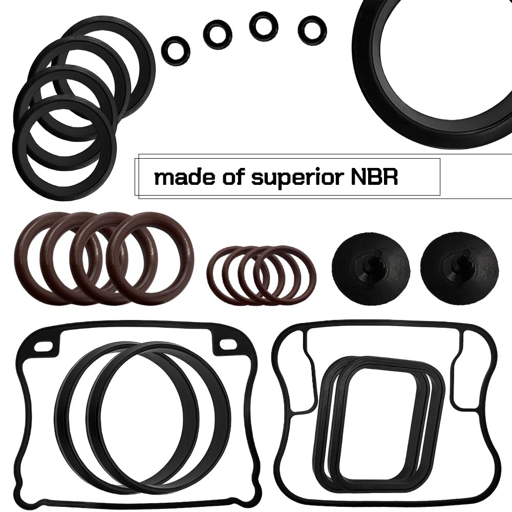 Top End Engine Gasket & Clutch Primary Cover Gasket Kit Compatible with for Sportster Custom Anniversary XL1200C 1200 XL1200 Sport XL1200S XLH1200 XLH1200C