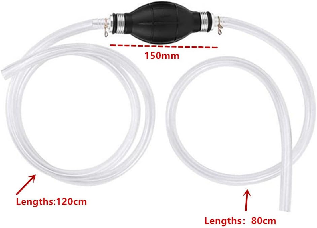 Manual Oil Extractor for Vehicles, 1 Pcs Oil Pipe, Oil Pump, Cuicanfla Clear Fuel Line Assembly Hose,One-Way Valve for Vehicles, Water Pump, Water Change,Fish Tank image number 3