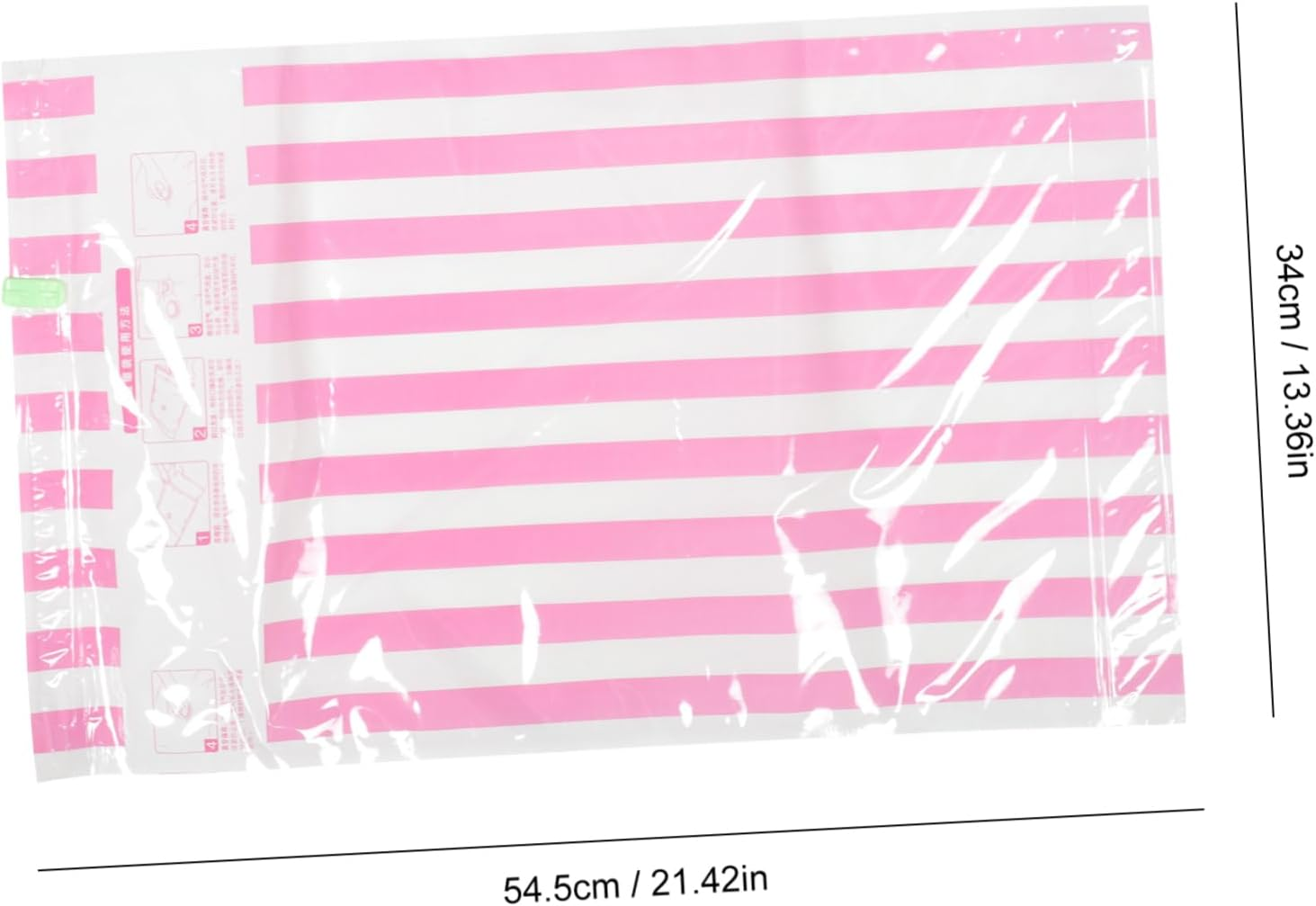 10Pcs Travel Clothes Compression Bags Hand Vacuum Sealer Bags for Packing for Travel image number 1