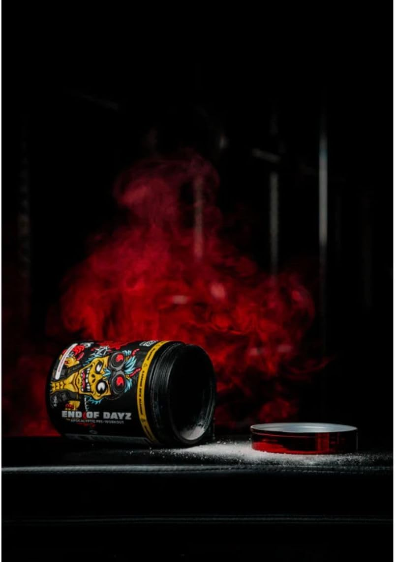 Zombie Labs End of Dayz Apocalyptic Pre-Workout 50 Scoops Strawberry Gummy image number 2