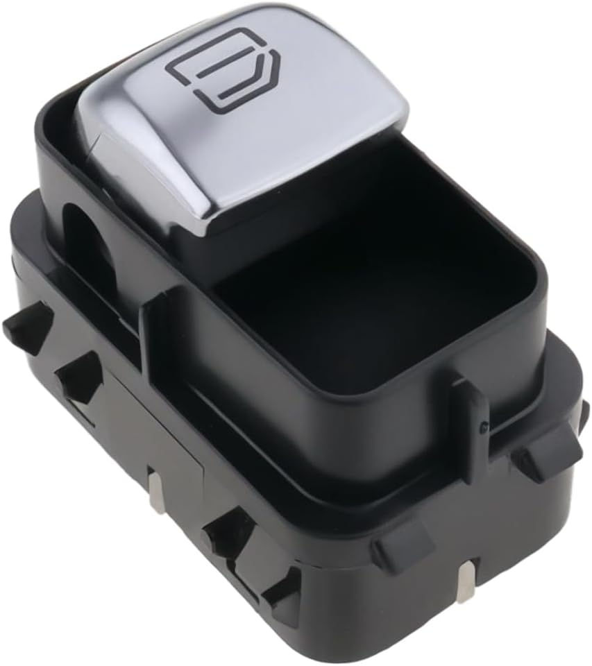 VGOL Passenger Window Electric Glass Lifter Switch 4 Pin Switch Button Part Number A2059051513 A2229051904 Compatible with Mercedes-Benz W205 C-Class Black image number 5