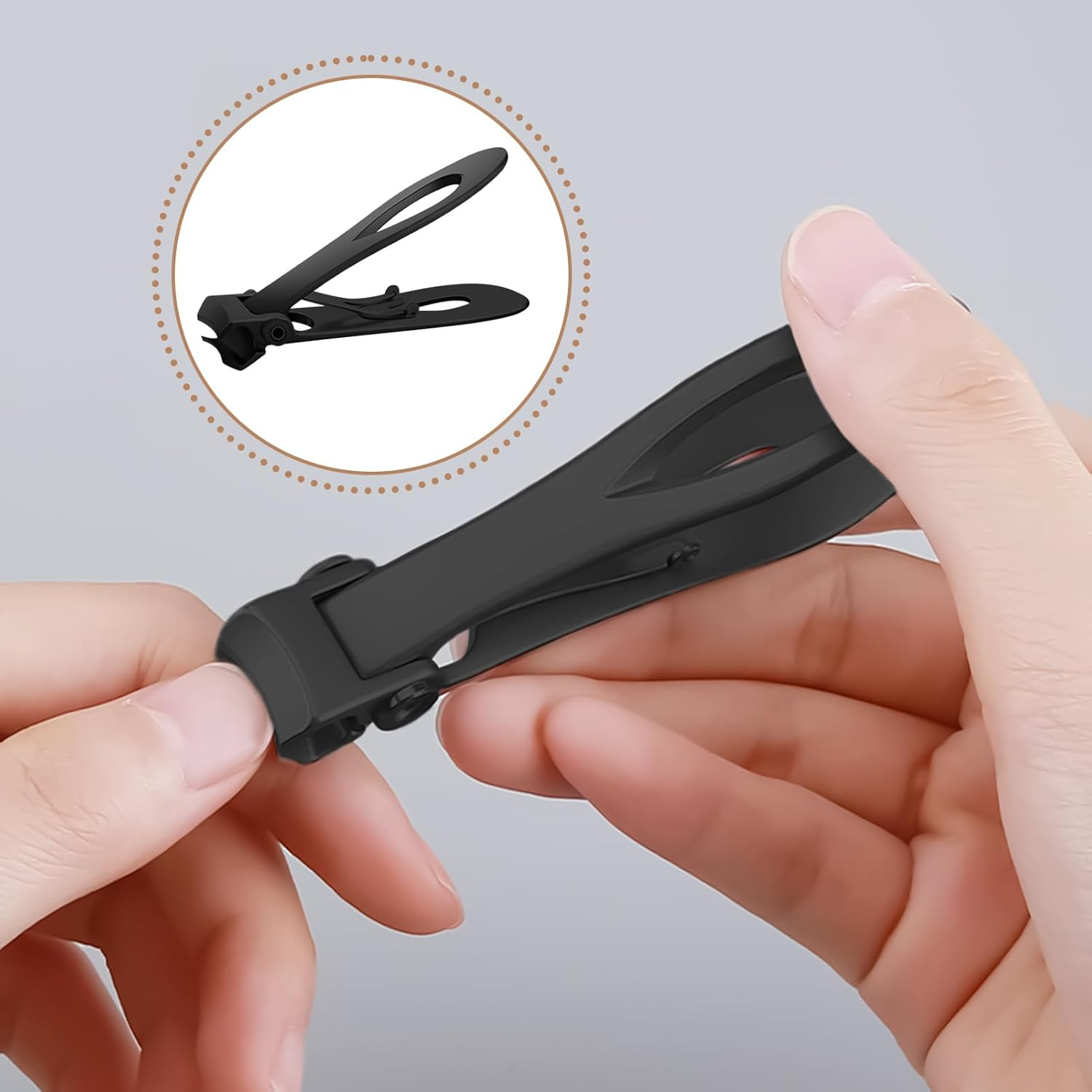 Mlqkpwy Men Nail Clipper Set | Stainless Steel Grooming Fingernail Cutter Set,Professional Manicure Tool, Portable Nail Cutter Kit for Friends Family Youth Daughter Son Teens image number 3