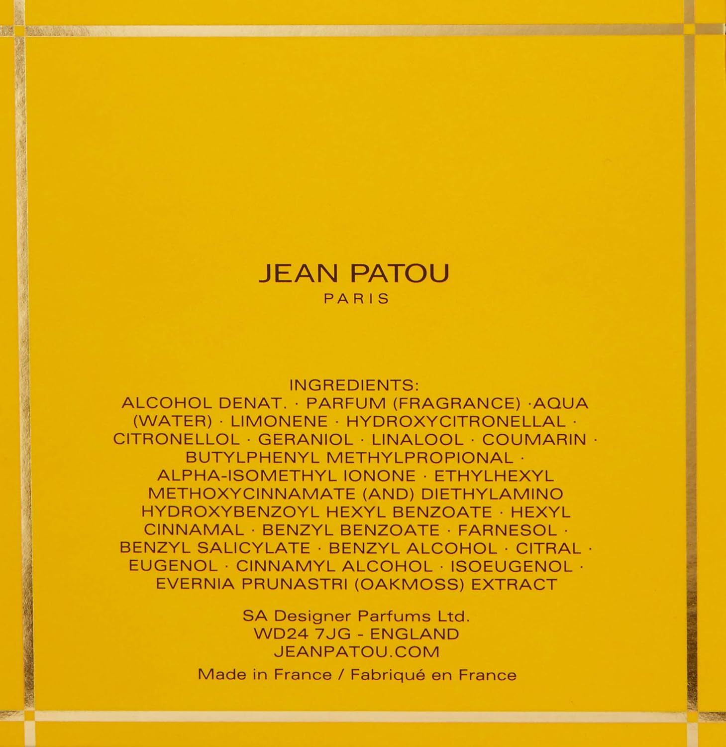 Jean Patou Sublime Eau De Toilette Spray for Ladies 75 Ml image number 3