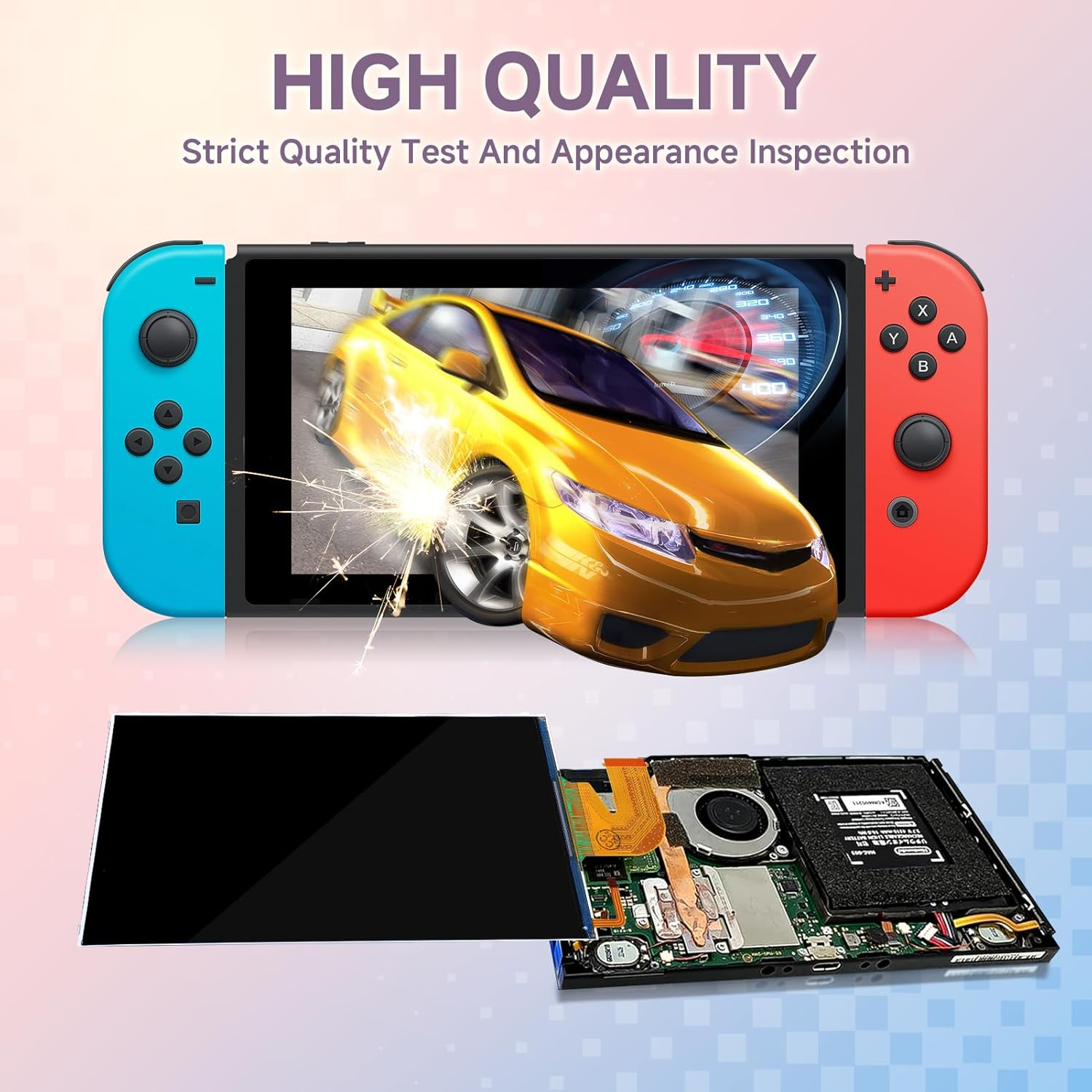 Gugxiom LCD Screen and Digitizer Touch Screen Replacement Parts ONLY for HAC-001, Screen Replacement for HAC-001, Gugxiom51Xy7Tn360 image number 3