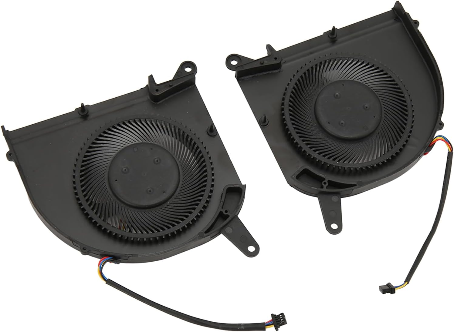 Replacement Laptop Internal Cooling Fan for Gigabyte for AERO 15 SA 17 HDR XA RP75XA RP77XA, 4Pin Power Connector (CPU and GPU Cooling Fan) image number 1