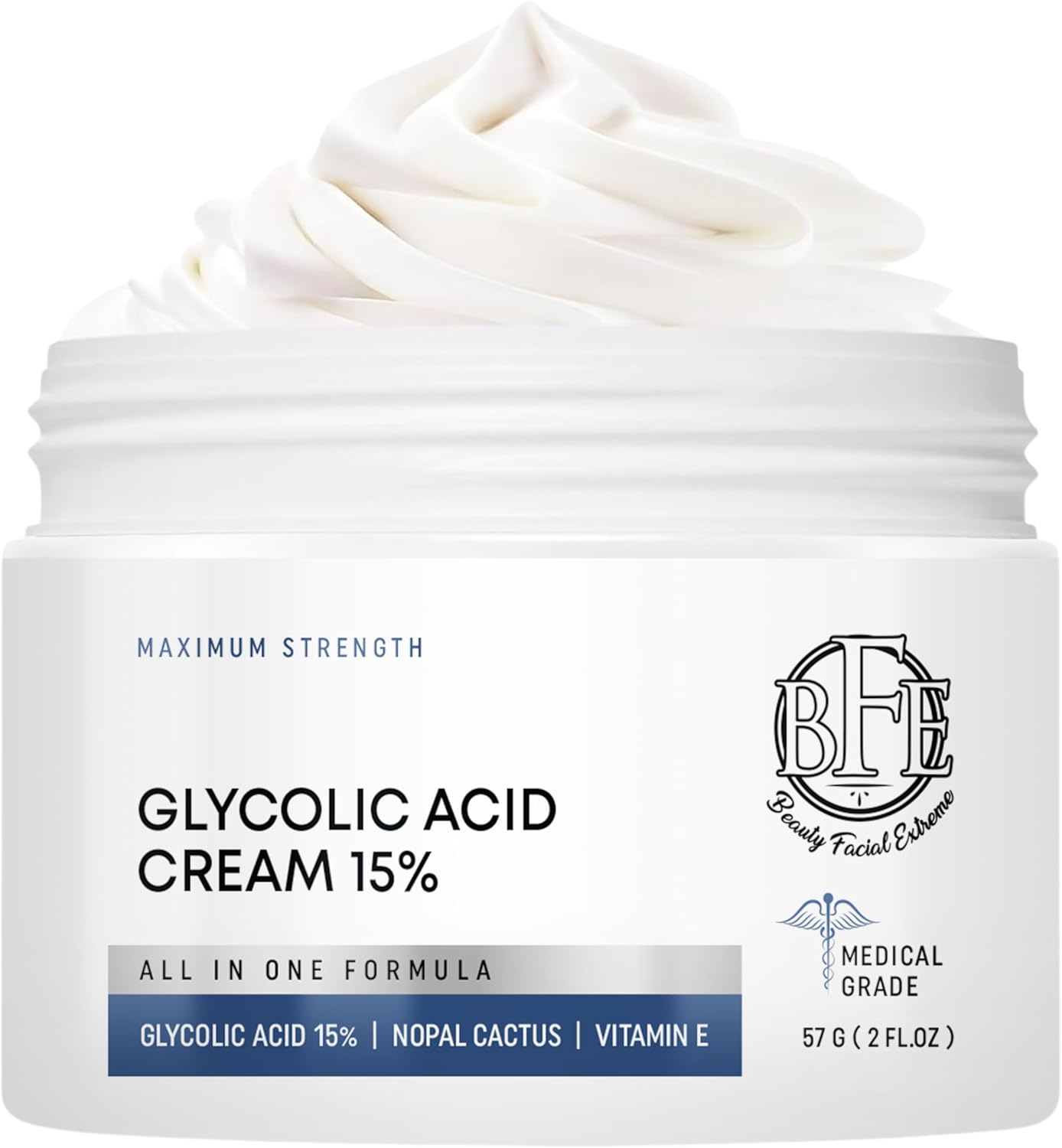 Glycolic Acid 15% Anti-Wrinkle Cream- Extra Strength Alpha Hydroxy Acid Enhanced with Green Tea Extract. Improves Complexion & Smooths Out Fine Lines & Wrinkles. image number 6