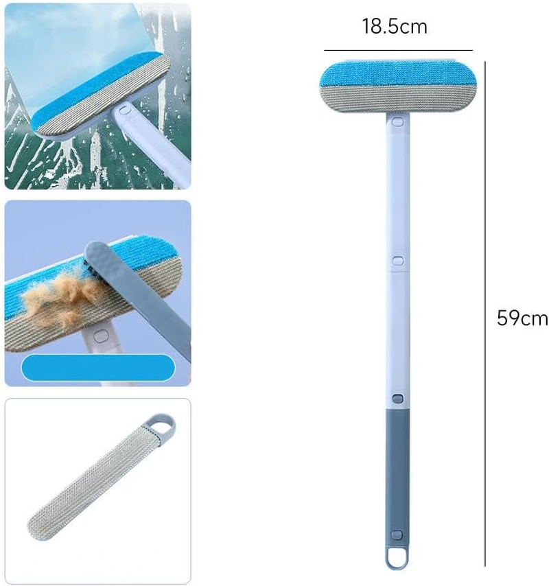 Walquicks Reusable Pet Hair Remover for Dogs & Cats - Washable Lint Cleaner Brush for Furniture, Couch, Carpet, Car Seat, Clothing, Bedding - Eco-Friendly Pet Hair Roller image number 3