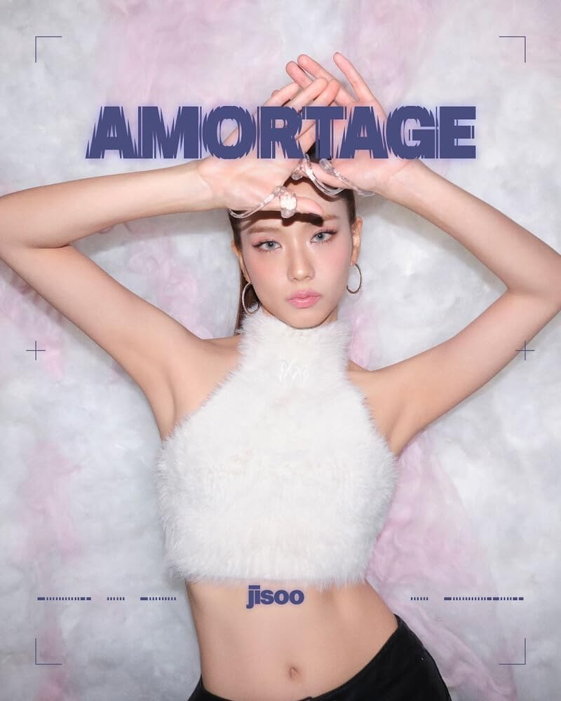 BLACK'PINK Ji'Soo AMORTAGE 1St Mini Album with Tracking JI SOO (App Version) image number 3