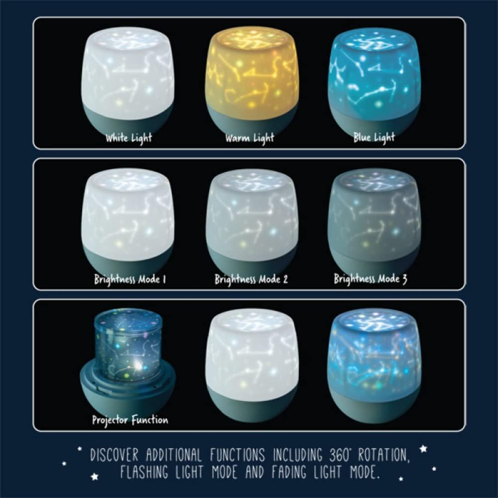 Lil Dreamers Lumi-Go-Round Space Rotating Projector Light image number 1