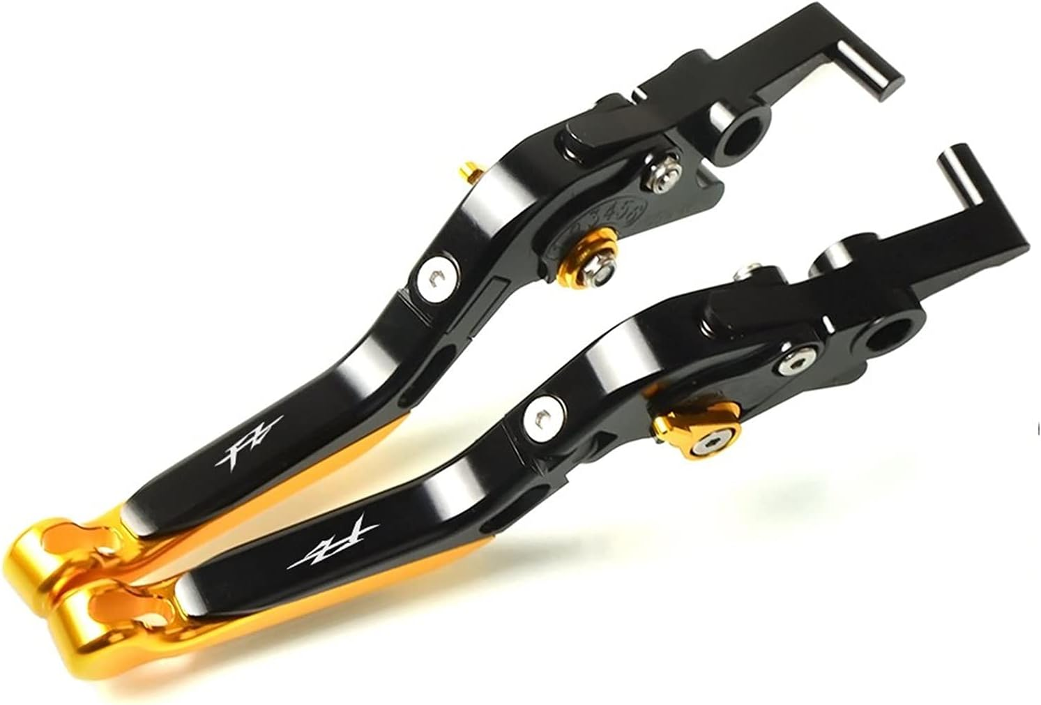 Motorbike Brake Clutch Lever Adjustable Foldable Handle Motorcycle Brake Clutch Levers for Ya-M&Aha FZ1 FAZER FZ6R MT7 MT-07 FZ7 FZ-07 FZ8 FZ-08 FZ9 FZ-09 MT-09 SR (Color : Gold FZ1 FAZER 01-05) image number 1