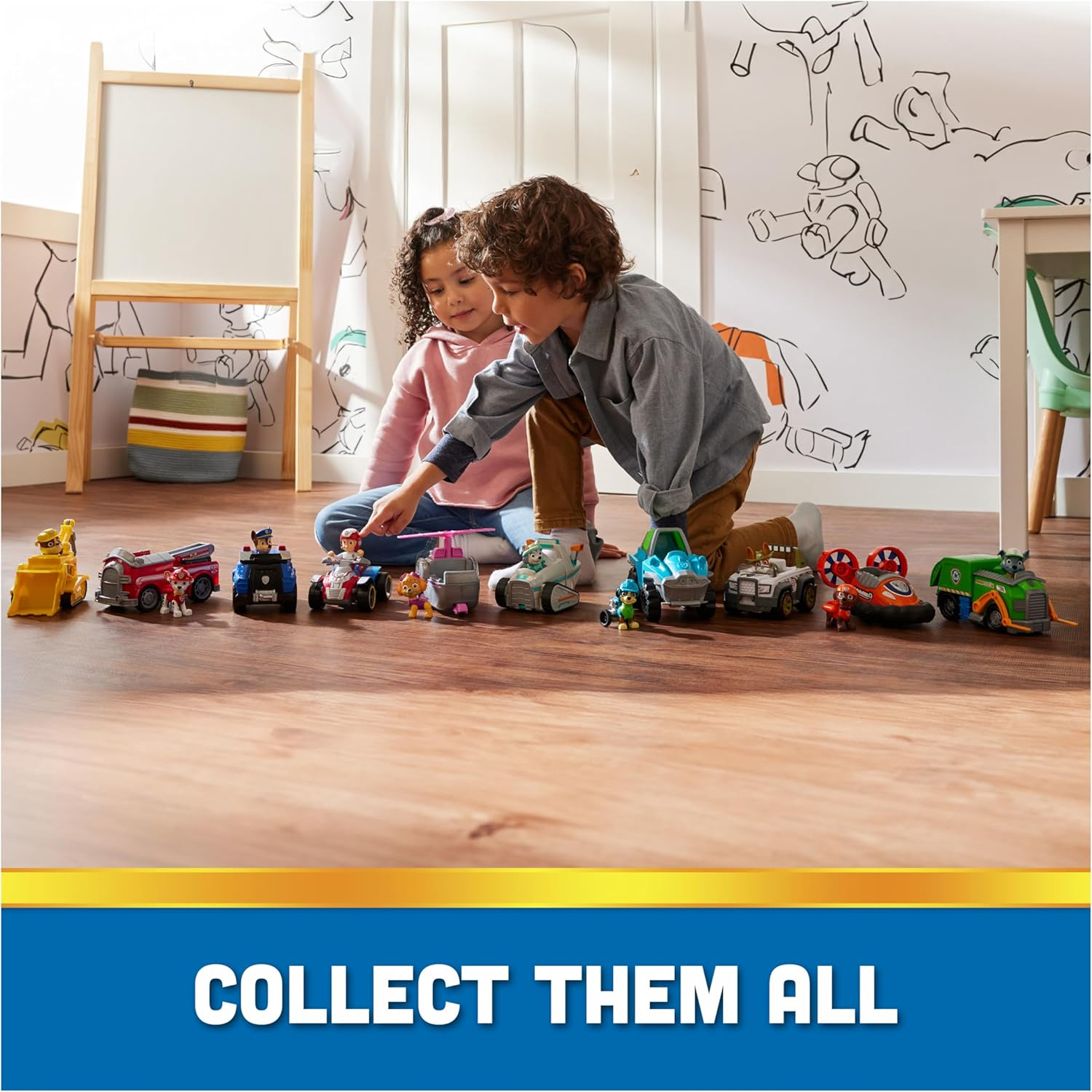 PAW Patrol, Marshall&rsquo;S Firetruck, Toy Truck with Collectible Action Figure, Sustainably Minded Kids Toys for Boys & Girls Ages 3 and Up image number 4