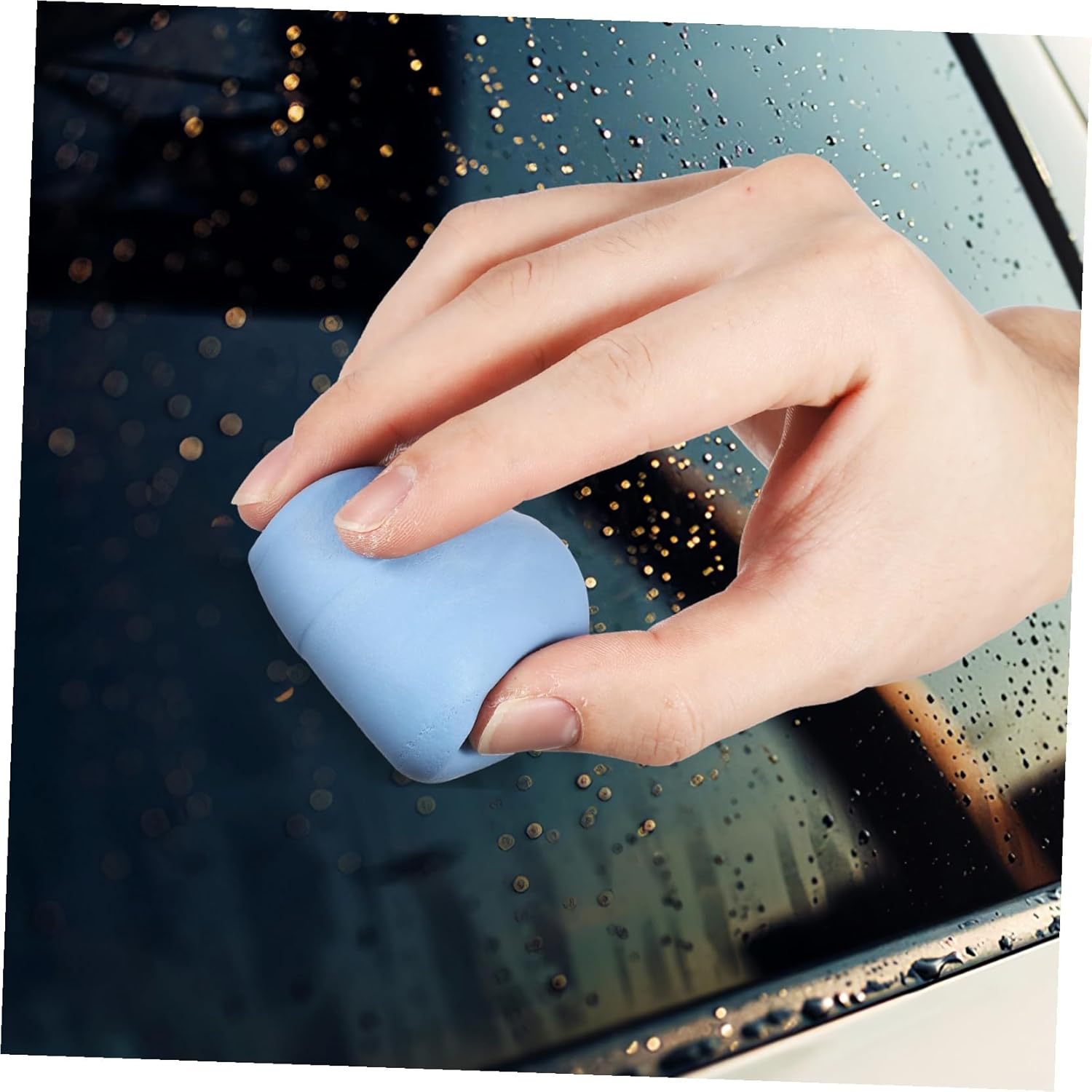 IMIKEYA Car Detailing Clay Bars 400G Blue High Polymer Car Cleaning Clay for Interior and Exterior Vehicle Detailing Kit Automotive Cleaning Accessory image number 4