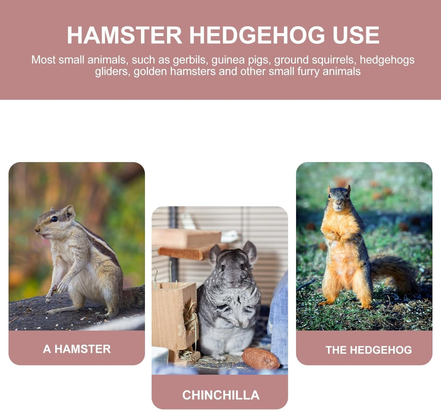 Snack Food Small Ceramic Bowl Heart Shaped Bowl Cute Hamster Rabbit Food Dish Water Feeding for Bunny （Pink） image number 3