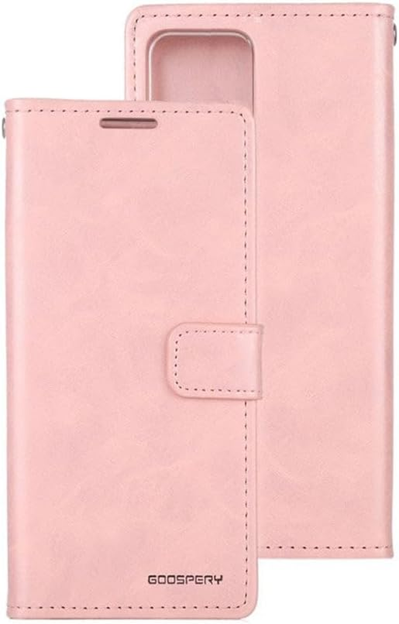 Goospery Bluemoon Diary for Iphone 15 Pro - Rose Gold - Hot Pink image number 2
