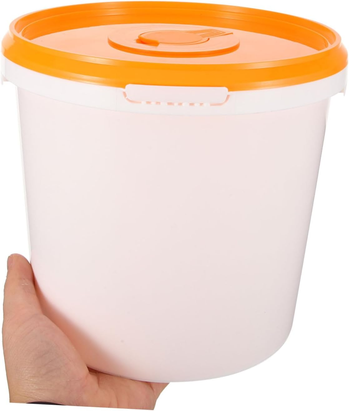 Wet Wipes Bucket Refillable Wipes Holder for Bathroom Car Use Handle Bucket and Cleaning image number 6