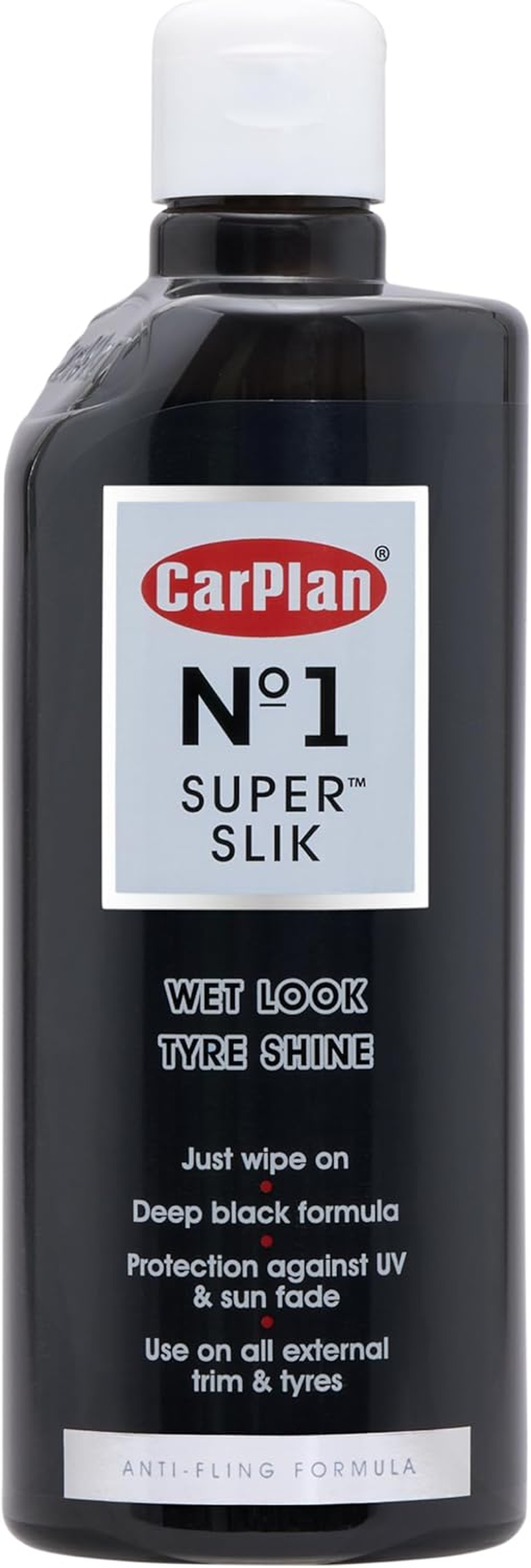 Carplan No.1 Super Slik Wet Look Car Tyre Shine, 600 Ml