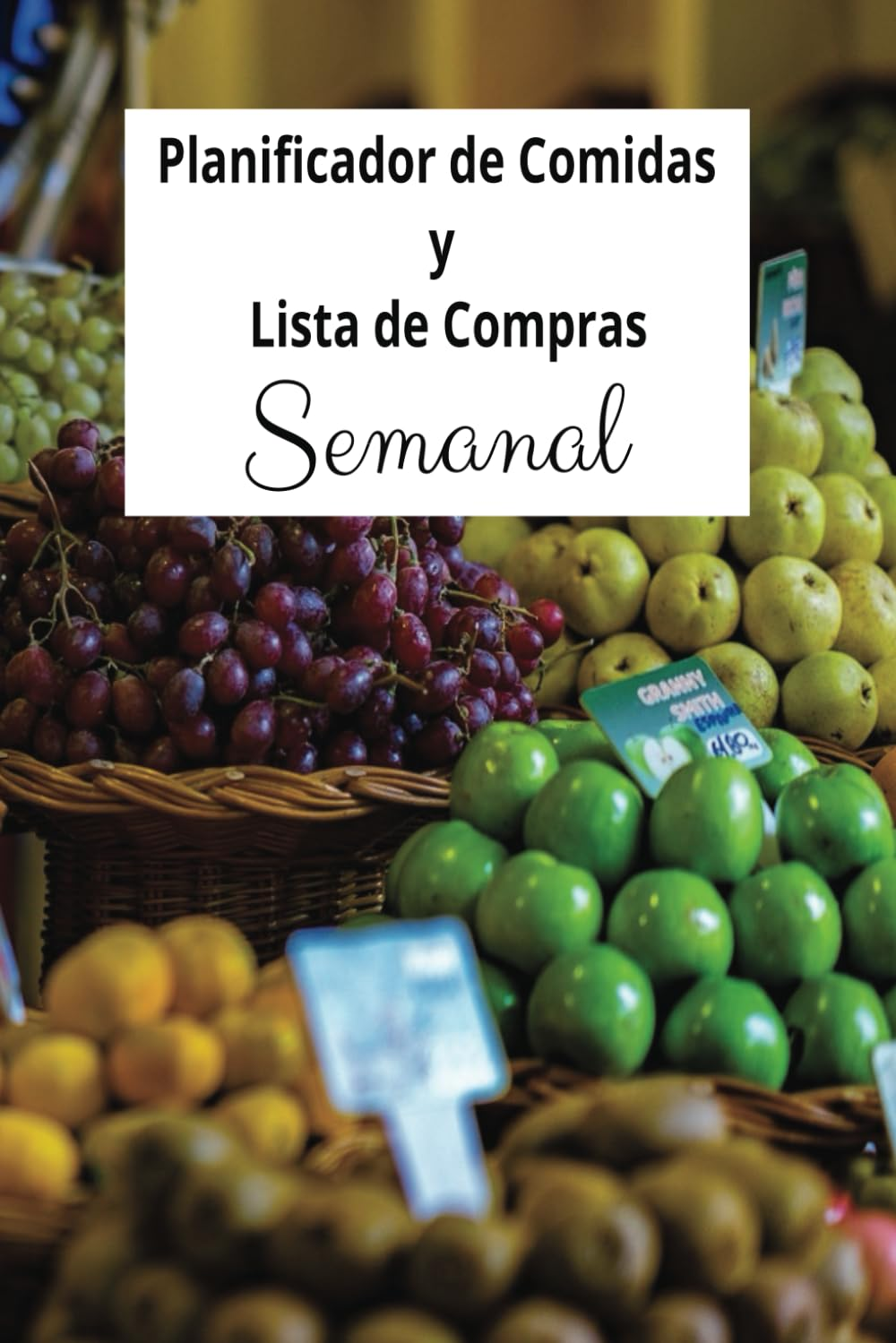 Planificador De Comidas Y Lista De Compras - Weekly Meal Planner and Grocery List in Spanish, Shopping List , Planificador Semanal: Planificador De ... Compras De 52 Semanas Mide 6" X 8" Pulgadas