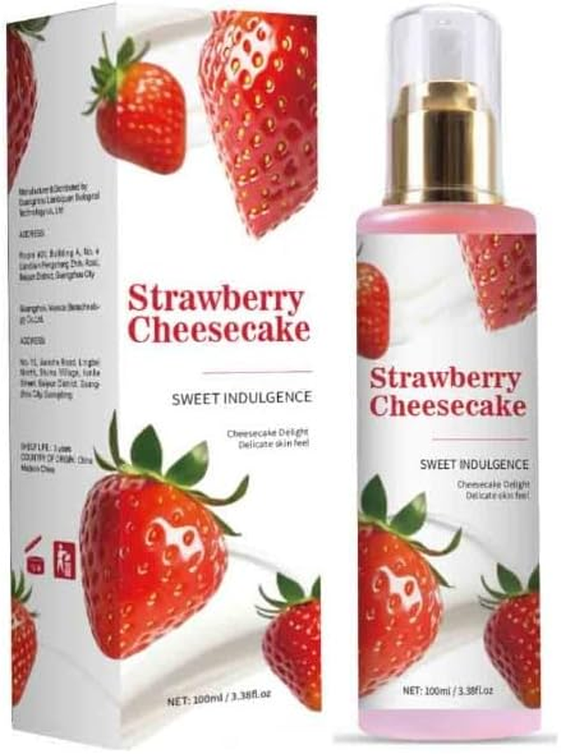 3PCS Strawberry Perfume Spray Refresh Natural Moisturizing Care Body Fragrance Strawberry Flavor Vitality Charm Perfume image number 4