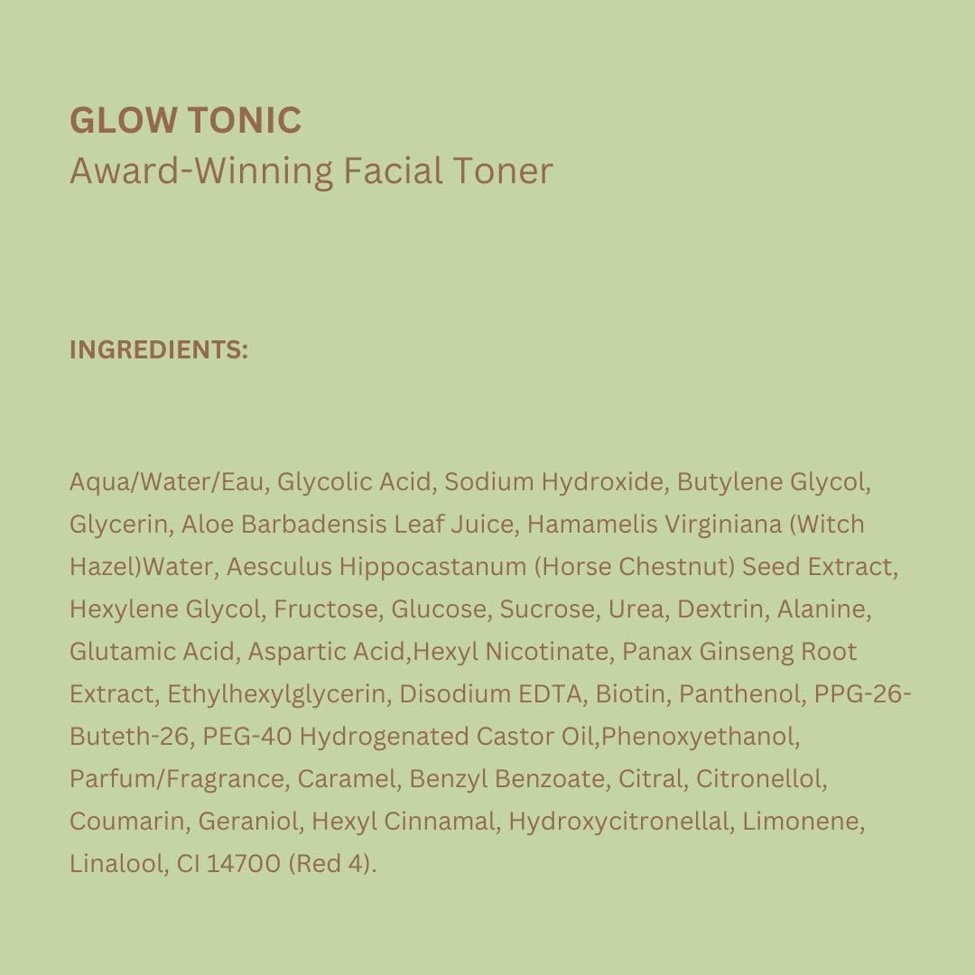 Pixi Glow Tonic Balancing Face Toner Glycolic Acid Toner (3.4 Fl Oz/100 Ml Toner) image number 4