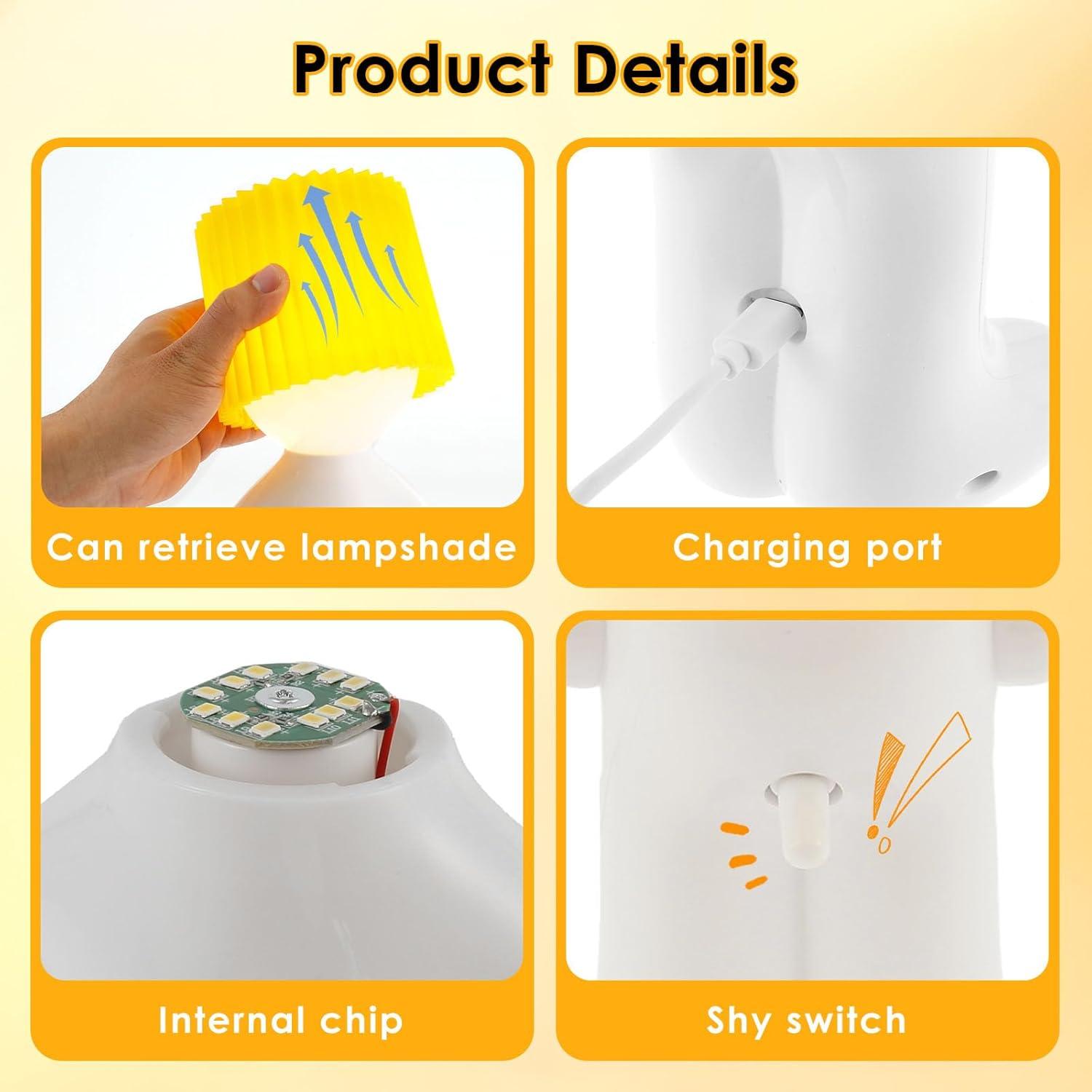 DJAPWPX Shy Boy Table Lamp, Creative Little Shy Man Lamp with Warm Light, Funny Bedside Night Light for Adults Men Women image number 4