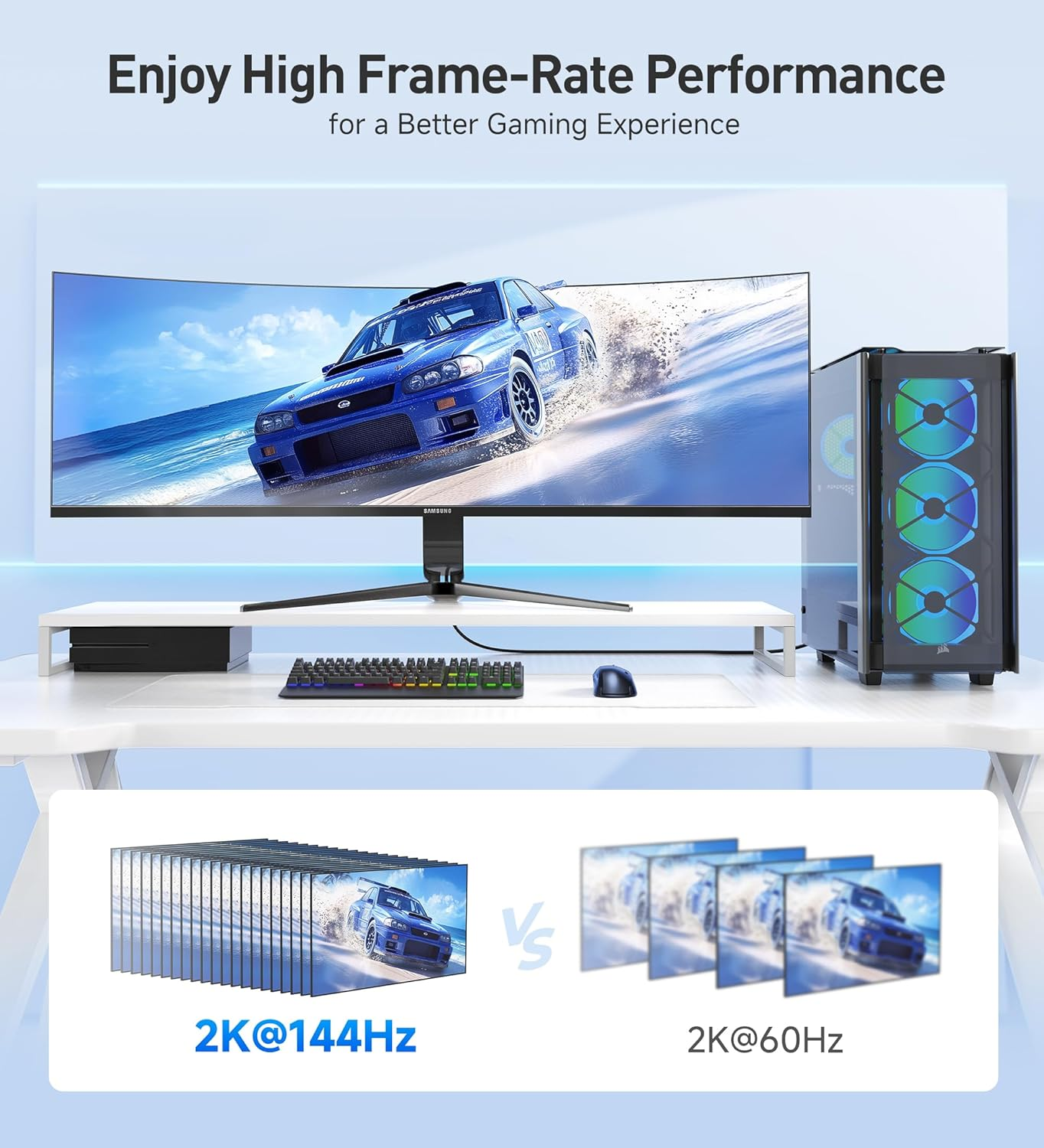 Cable Matters 3-Pack High Speed HDMI Cable - 1.8M, 4K HDMI Cord for 4K@60Hz, 2K@144Hz, Freesync, G-SYNC and HDR Support for Gaming Monitor, PC, Apple TV, and More image number 3