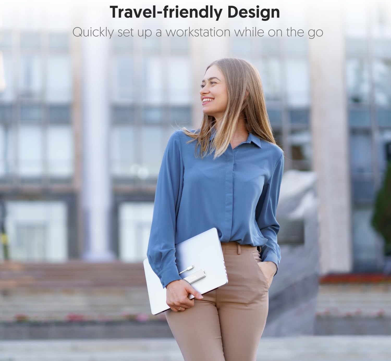 J5Create USB 3.0 Mini Dock, USB-A Hub with HDMI, VGA, RJ45 Gigabit Ethernet, 2 USB 3.1 Type-A - High Speed Data Transfer Adapter for Mac, Windows, Desktop PC - Supports up to 2K Resolution (JUD380) image number 6