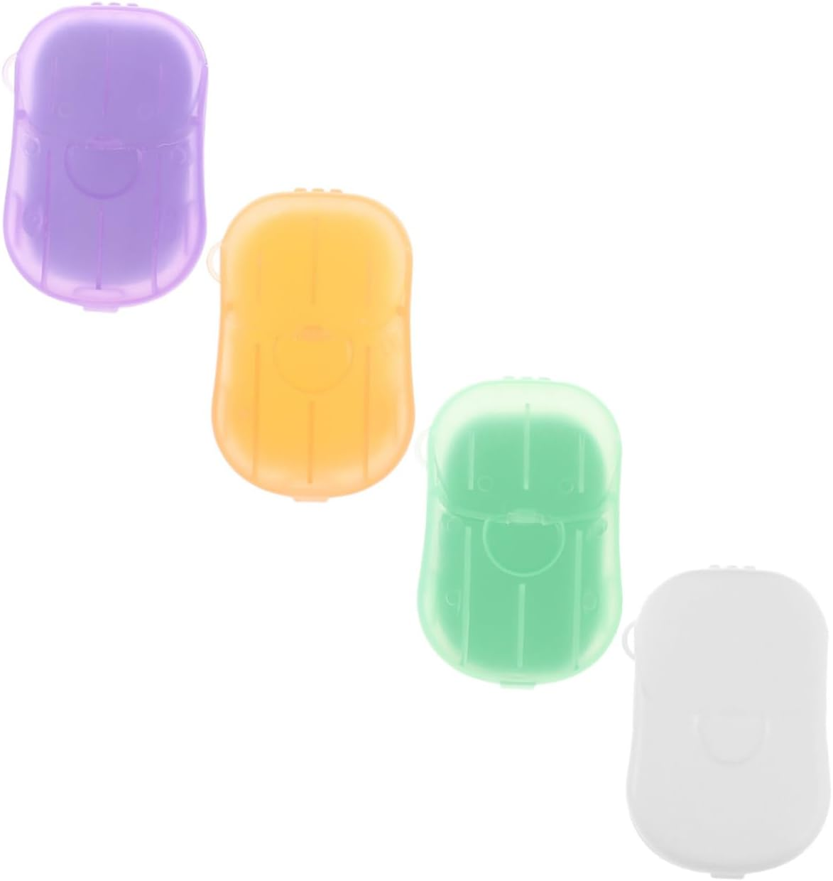 YARNOW Travel Soap Sheets Paper Hand Soap Sheets Slices for Travel Use Compact Portable Hand Wash image number 2