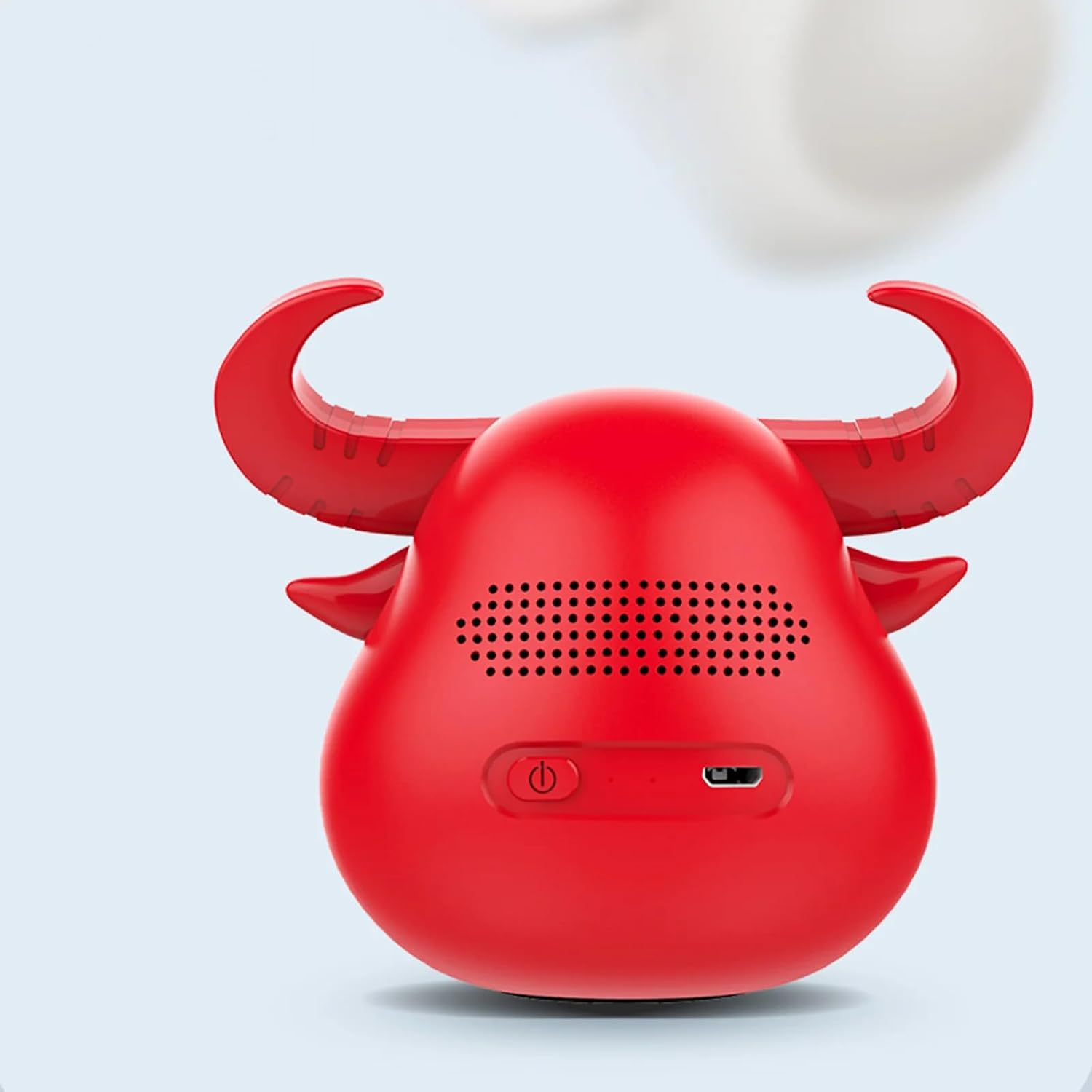 Fitsmart Bluetooth Speaker Animal Style USB Charging Portable Travel V5.0 Bluetooth 3 Hours Playtime Can Connect 2 Together, Red - Khaki image number 5