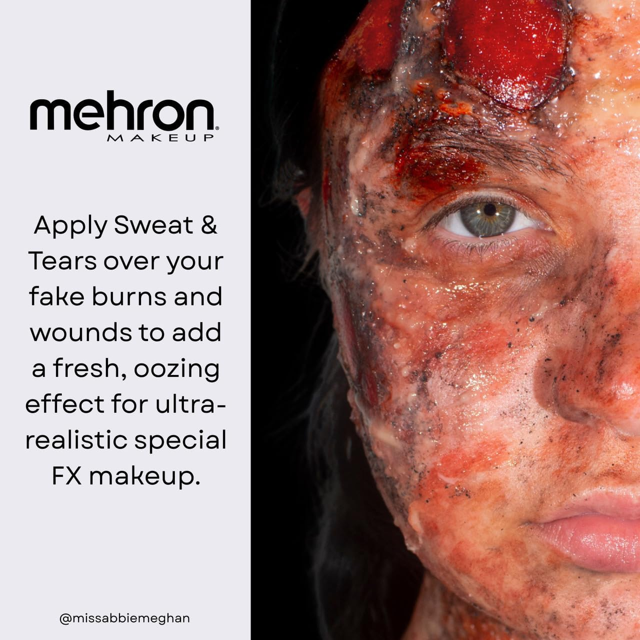 Mehron Sweat & Tears Special Effects Liquid (1 Oz) image number 3