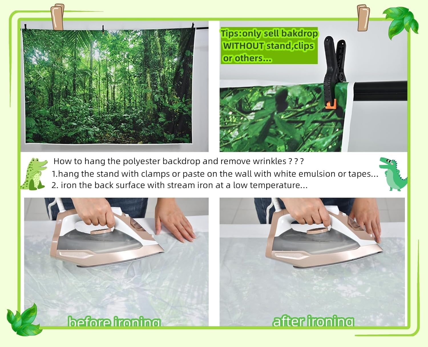 6 X 6 Ft Winter Night Cityscape Polyester Background Merry Christmas Bright Street Lights Backgrounds Western Building Snowy Full Moon Background Christmas Eve Party Banner image number 3