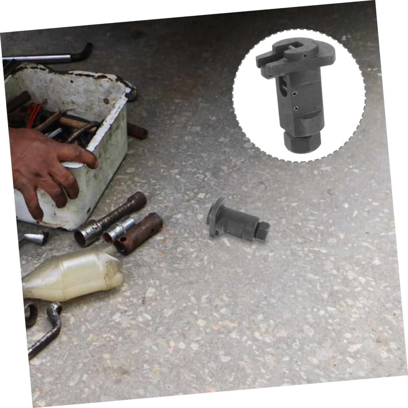 WOONEKY 2Pcs Suspension Strut Spreader Tool for Quick Vehicle Repairs Hydraulic Separators Essential Automotive Maintenance Equipment For image number 5