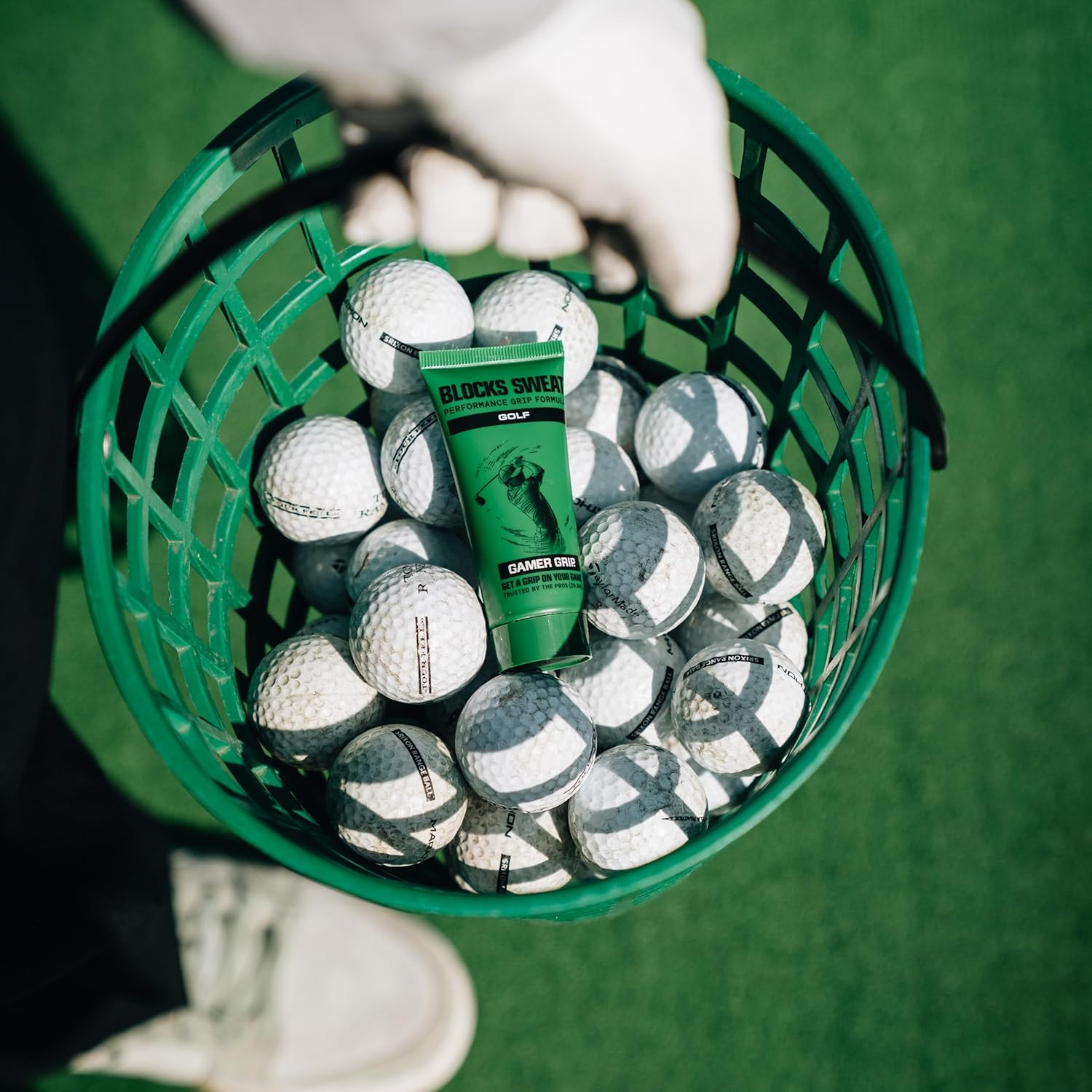 New Golf Grip Lotion by Gamer Grip&ndash; Sweat-Resistant, Fast-Drying Hand Cream for Stronger Grip &ndash; No Chalk, No Mess, No Residue &ndash; Made in USA