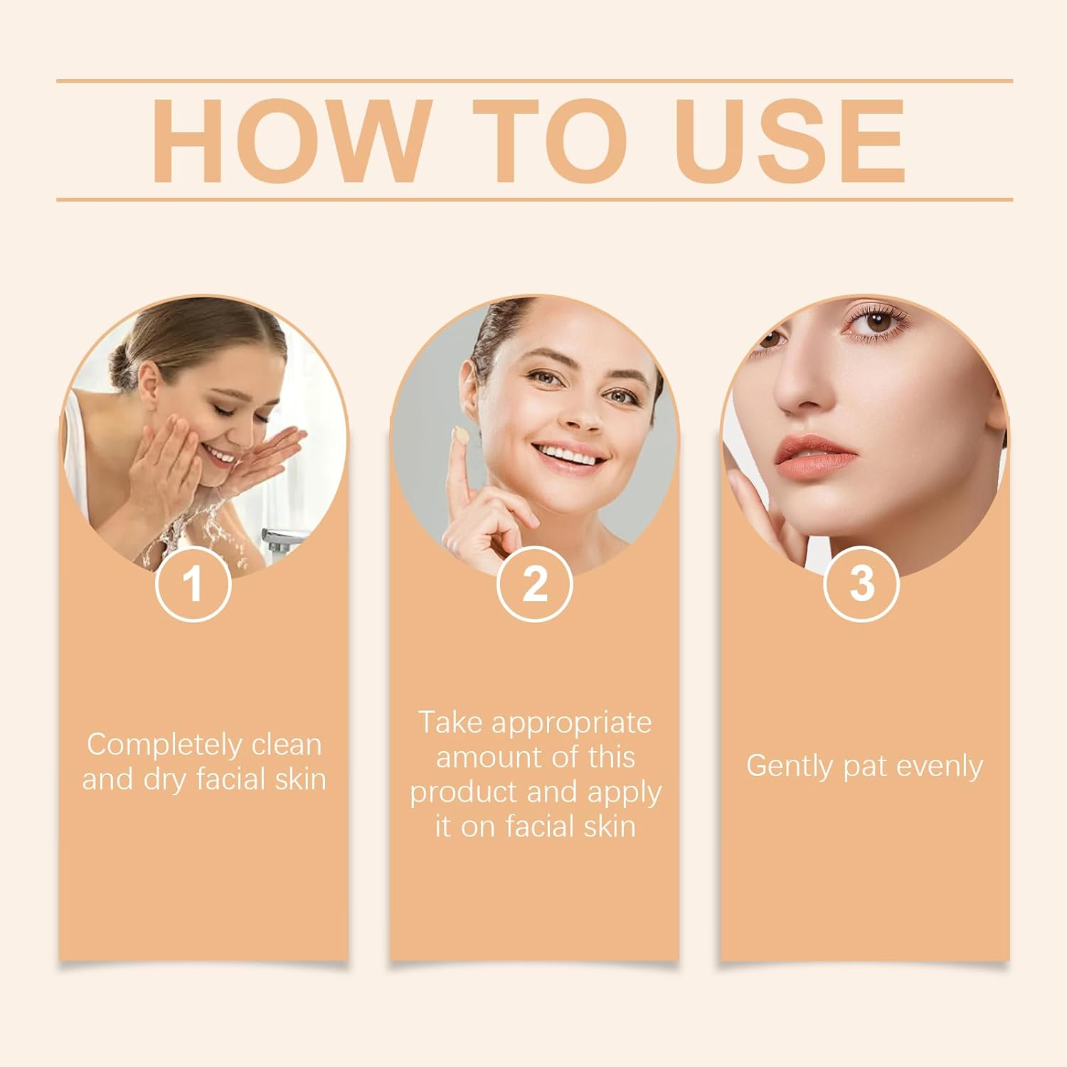 Neutrain 4 in 1 Foundation, Color Changing Foundation, Flawless Finish 4 in 1 Medium Full Coverage Concealer, Comparison Color Changing Mature Skin (2)