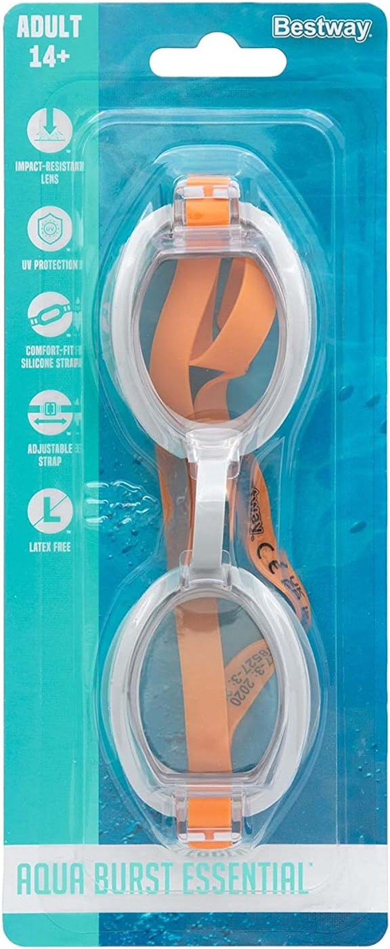 Bestway Hydro-Swim Deep Marine Swimming Goggles image number 2