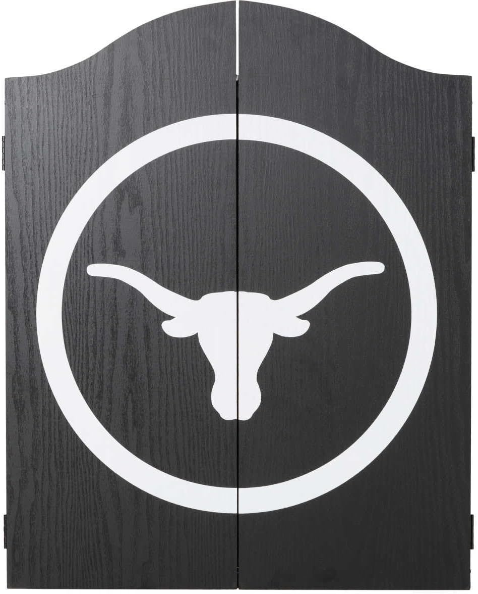 Formula Sports Longhorn Dartboard and Cabinet Set image number 1