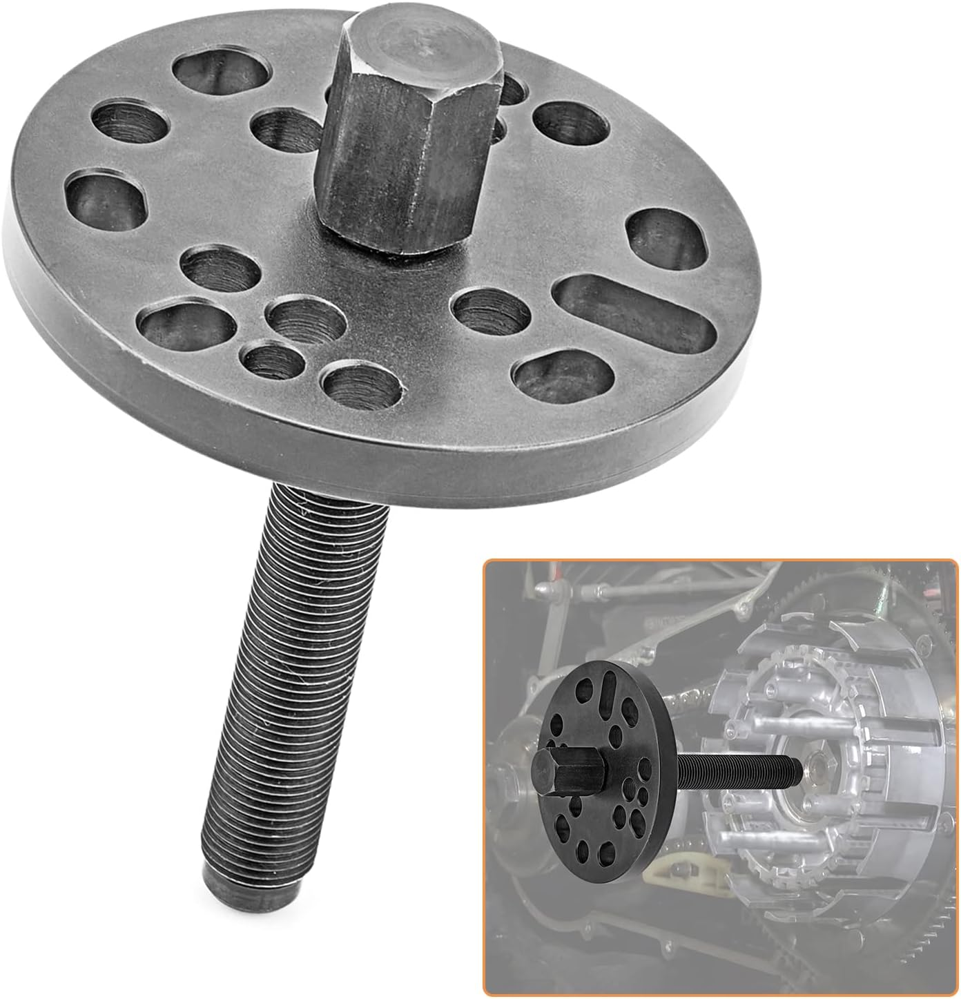 Mofun Clutch Hub Alternator Puller Kit Compatible with Harley Big Twins Softail Touing Dyna image number 6